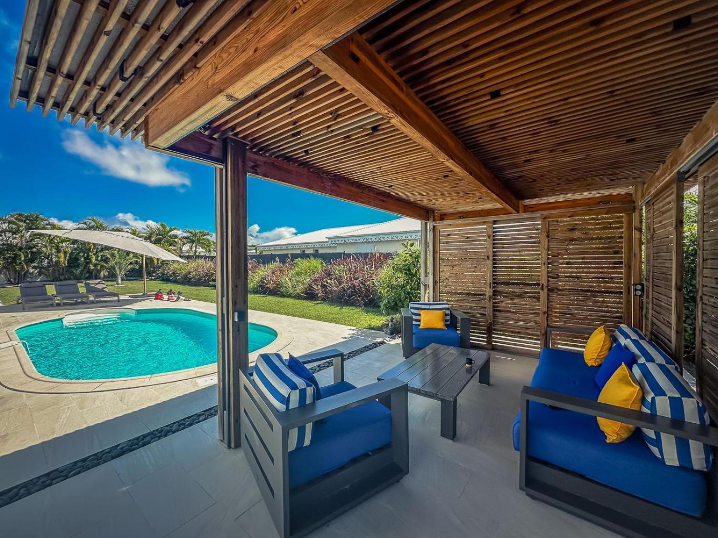 Villa Nomilou Beach avec Accès direct à la Plages Saint-Francois  Extérieur photo
